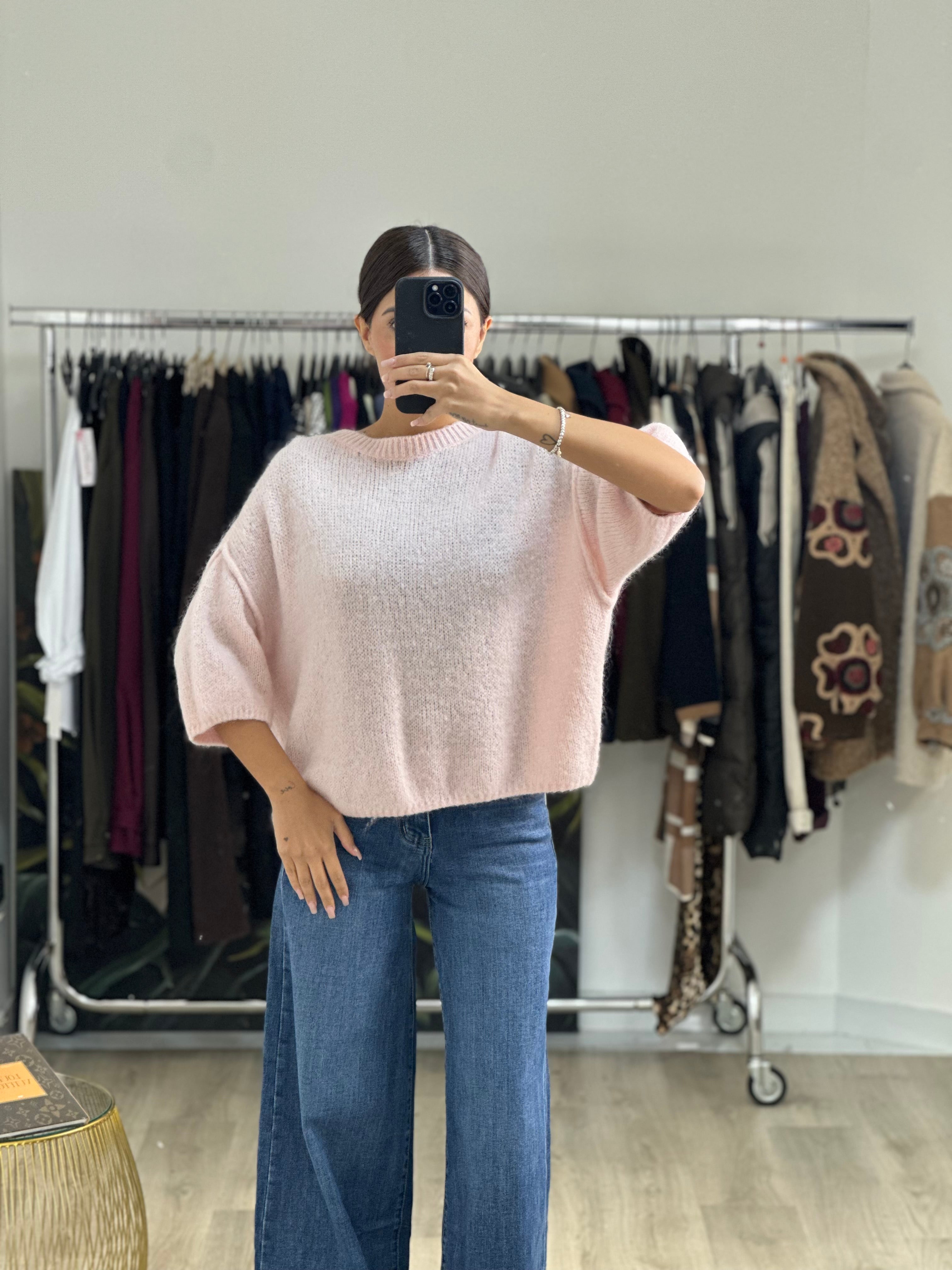 Maglione Morbido Tre Quarti