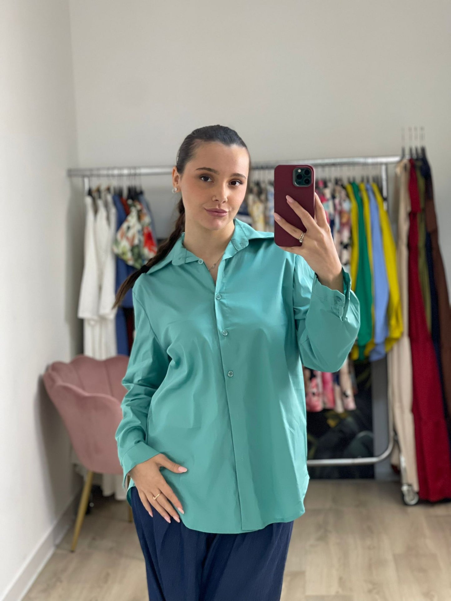 Camicia sweetheart