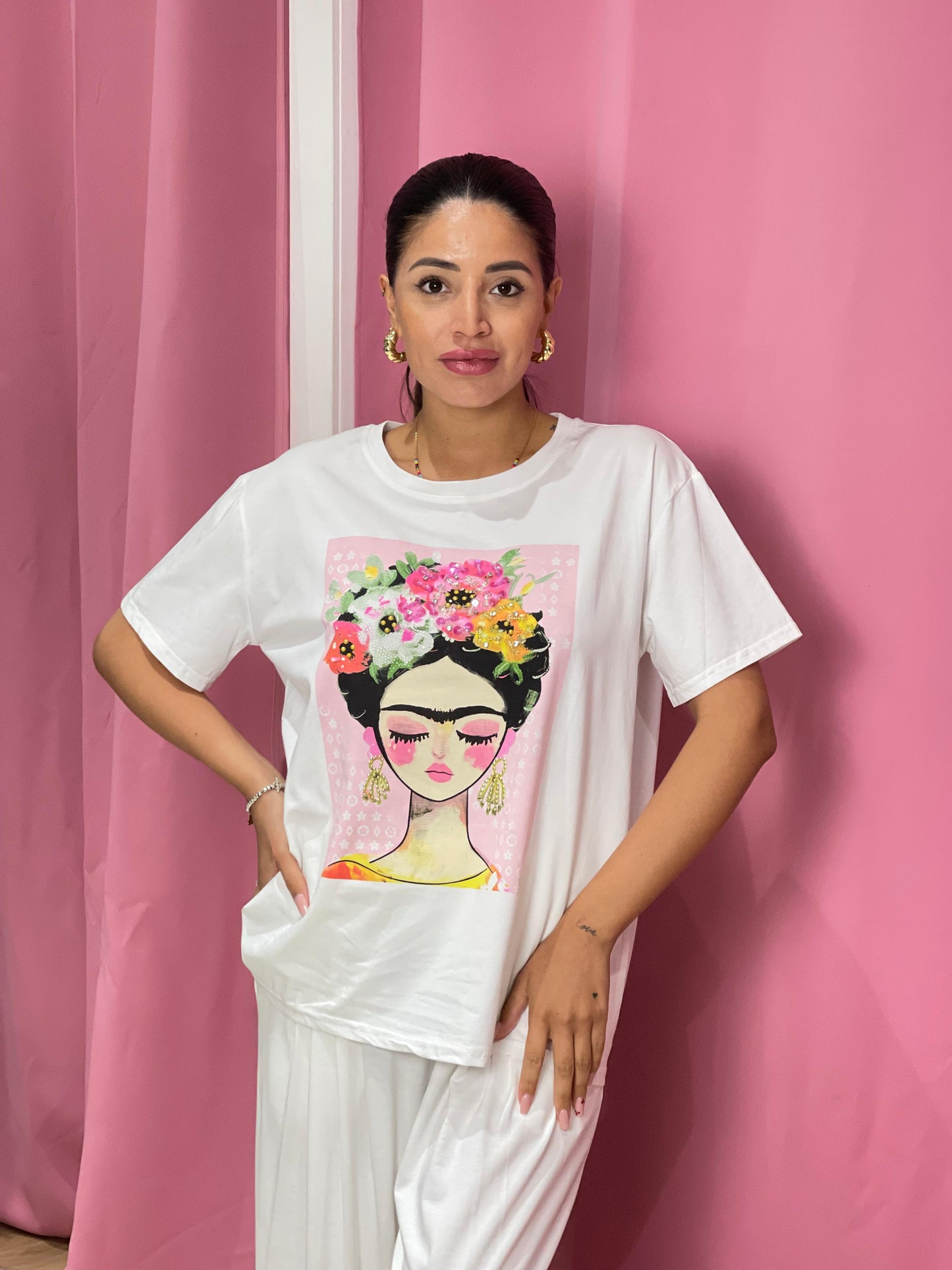 T-shirt Frida colors