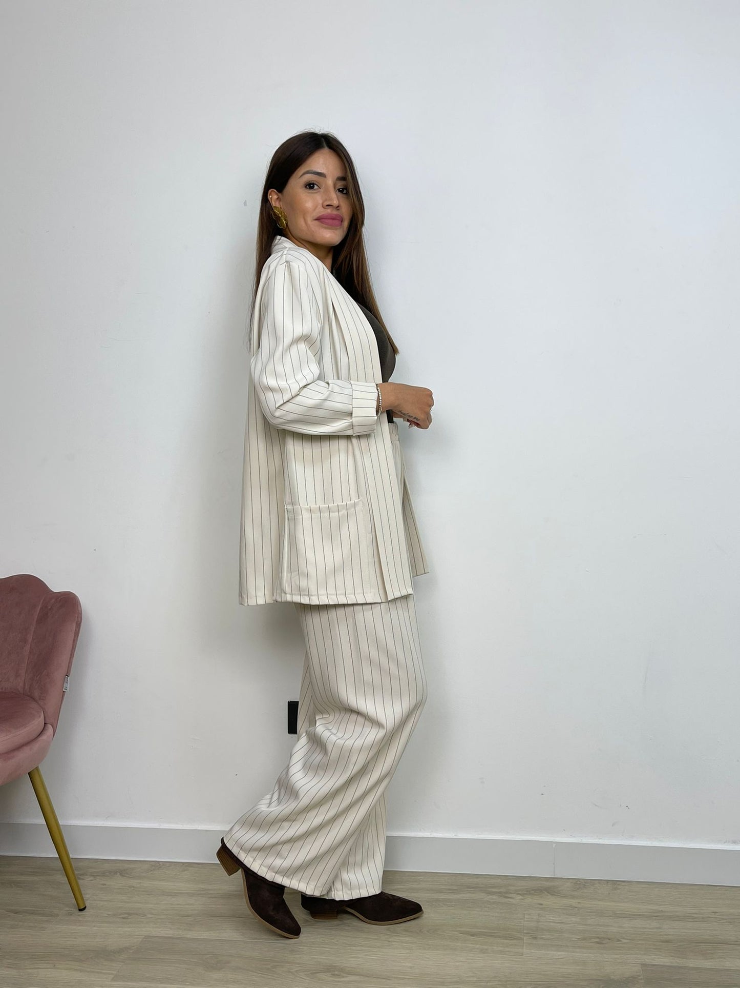 Blazer gessato