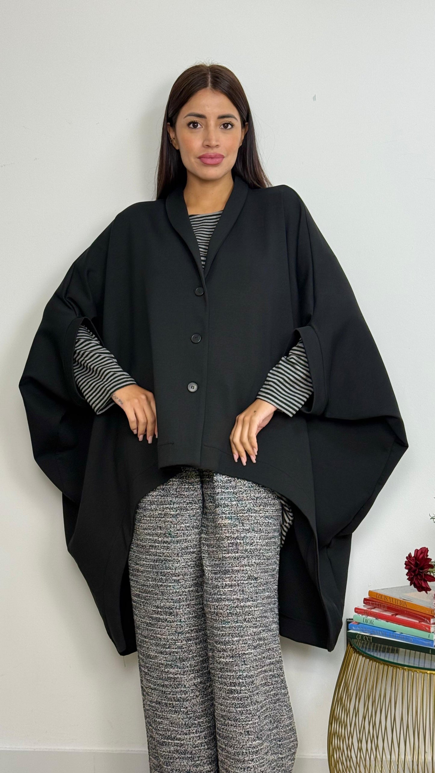 Giacca pesante a pipistrello di Wendy Trendy