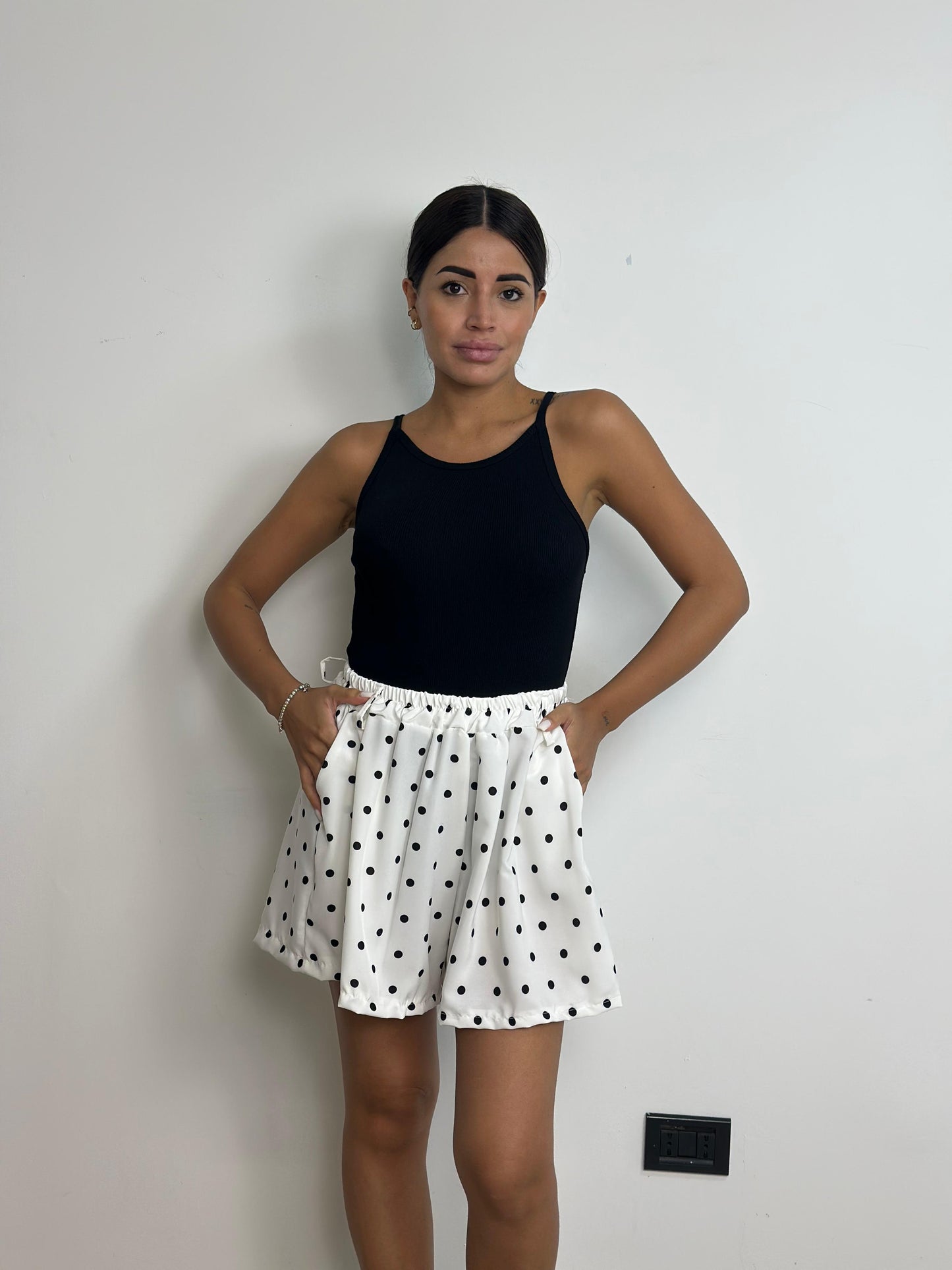 Canotta body con spalline