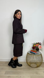 Blazer Over Chiusura ad un Bottone