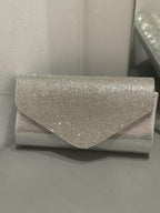 Pochette piccola con strass