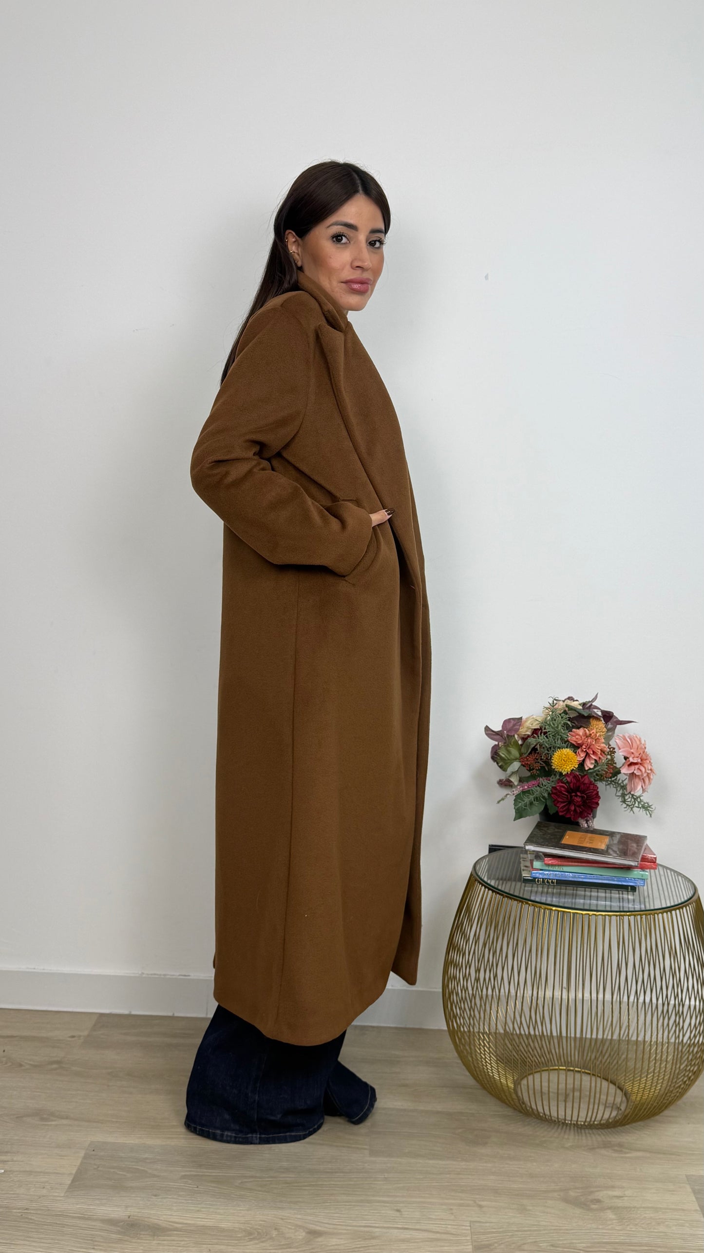 Cappotto Lungo Foderato