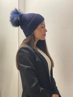 Cappello con pompom