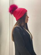 Cappello con pompom