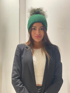 Cappello con pompom