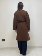 Cappotto con laccio