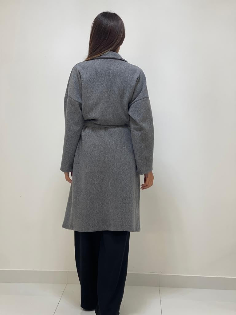 Cappotto con laccio