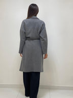 Cappotto con laccio