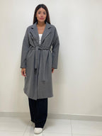 Cappotto con laccio