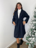 Cappotto con laccio