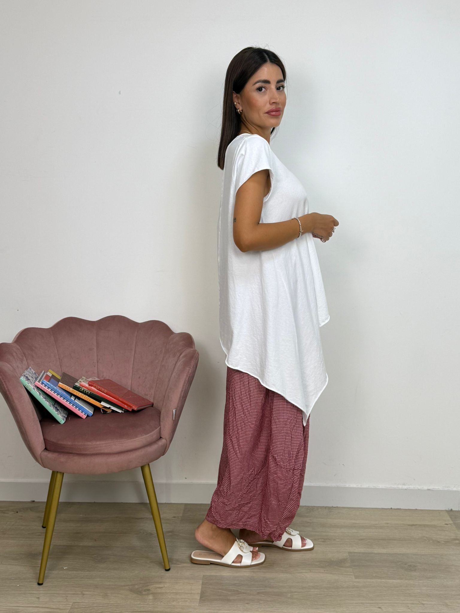 Pantalone Palloncino a Quadretti