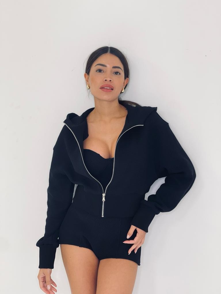 Giacca con zip Lumina