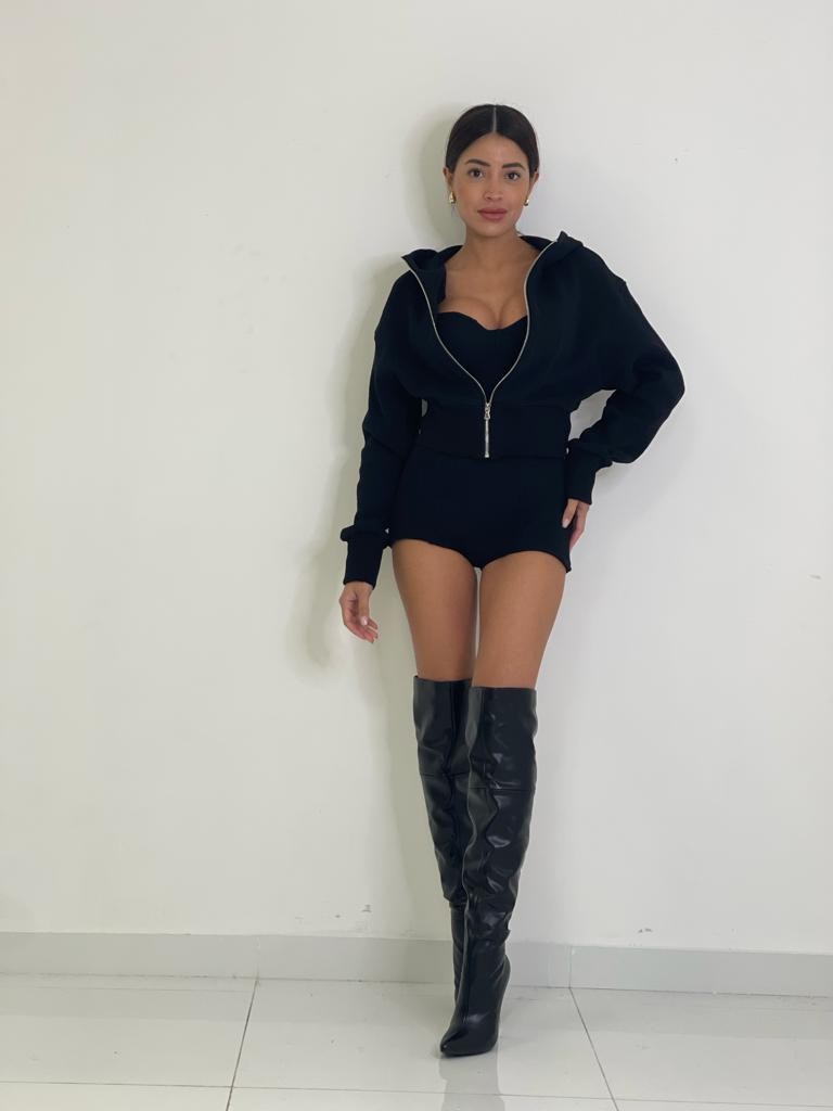 Giacca con zip Lumina