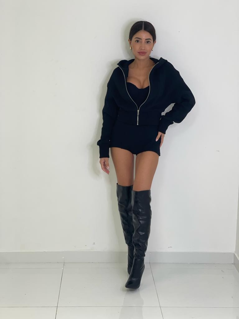 Giacca con zip Lumina