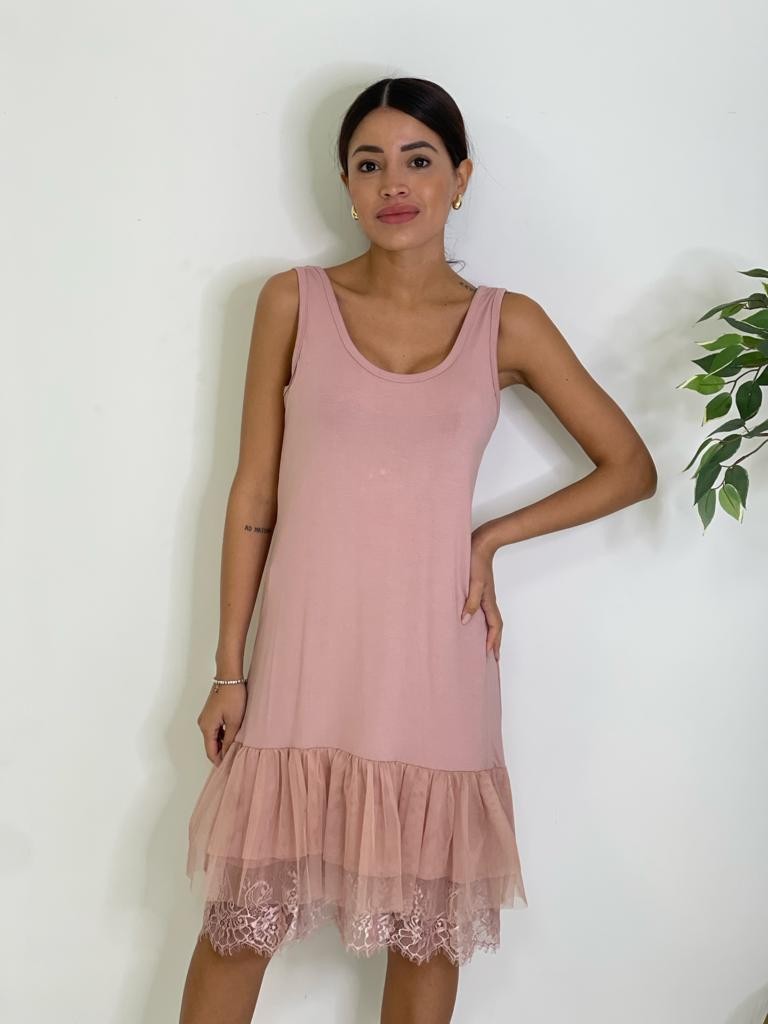 Sottoveste con pizzo