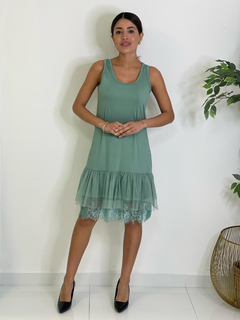 Sottoveste con pizzo