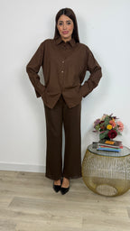 Pantalone Palazzo Felpato