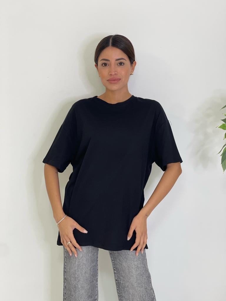 T-shirt over