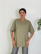 T-shirt over