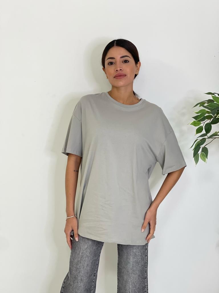 T-shirt over