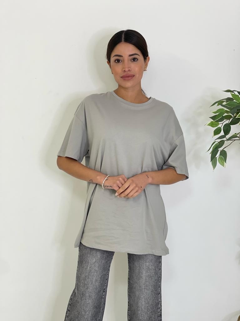 T-shirt over
