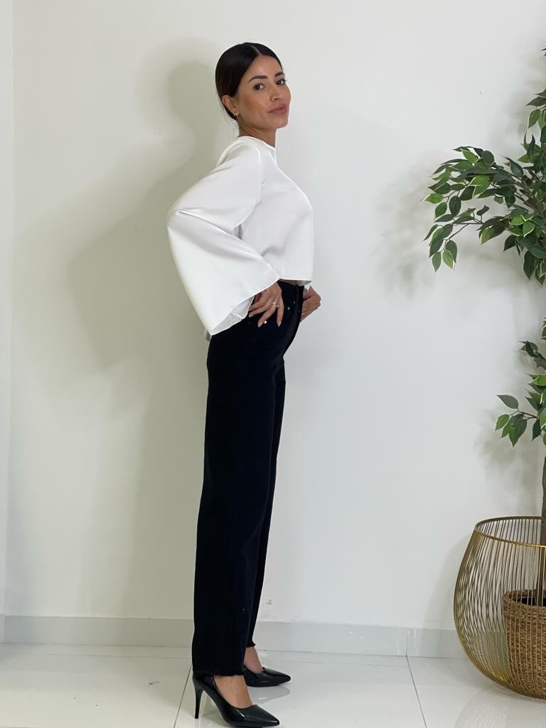 Jeans a palazzo basic
