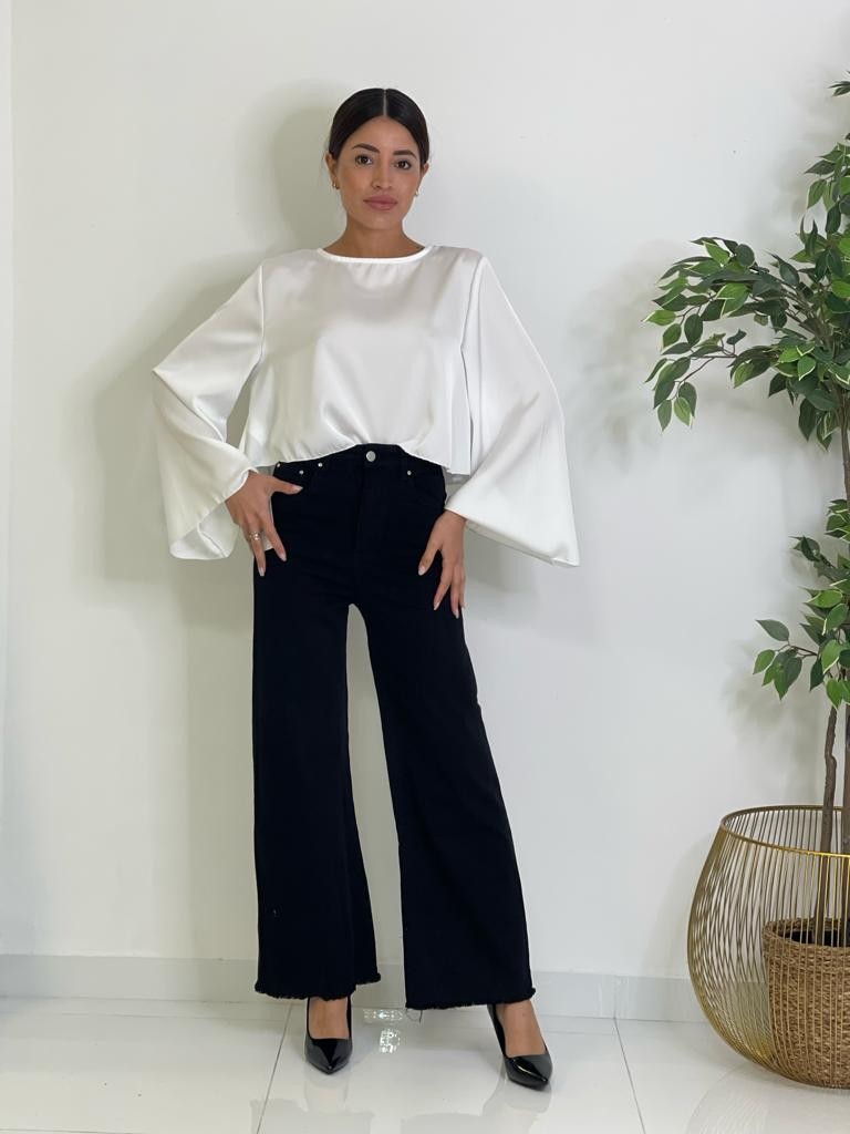 Jeans a palazzo basic