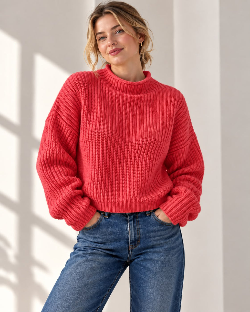 Maglione Spalle Cadenti