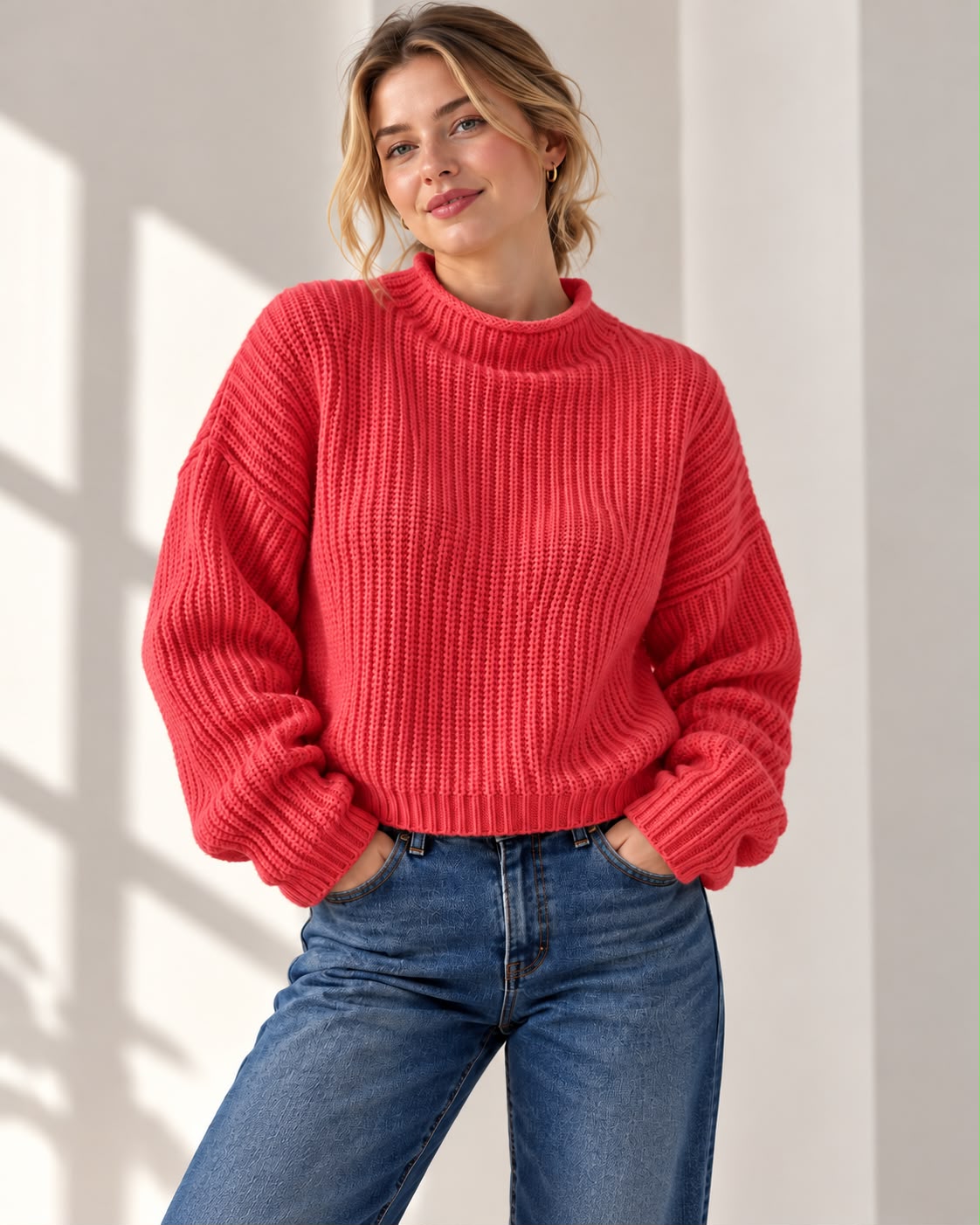Maglione Spalle Cadenti