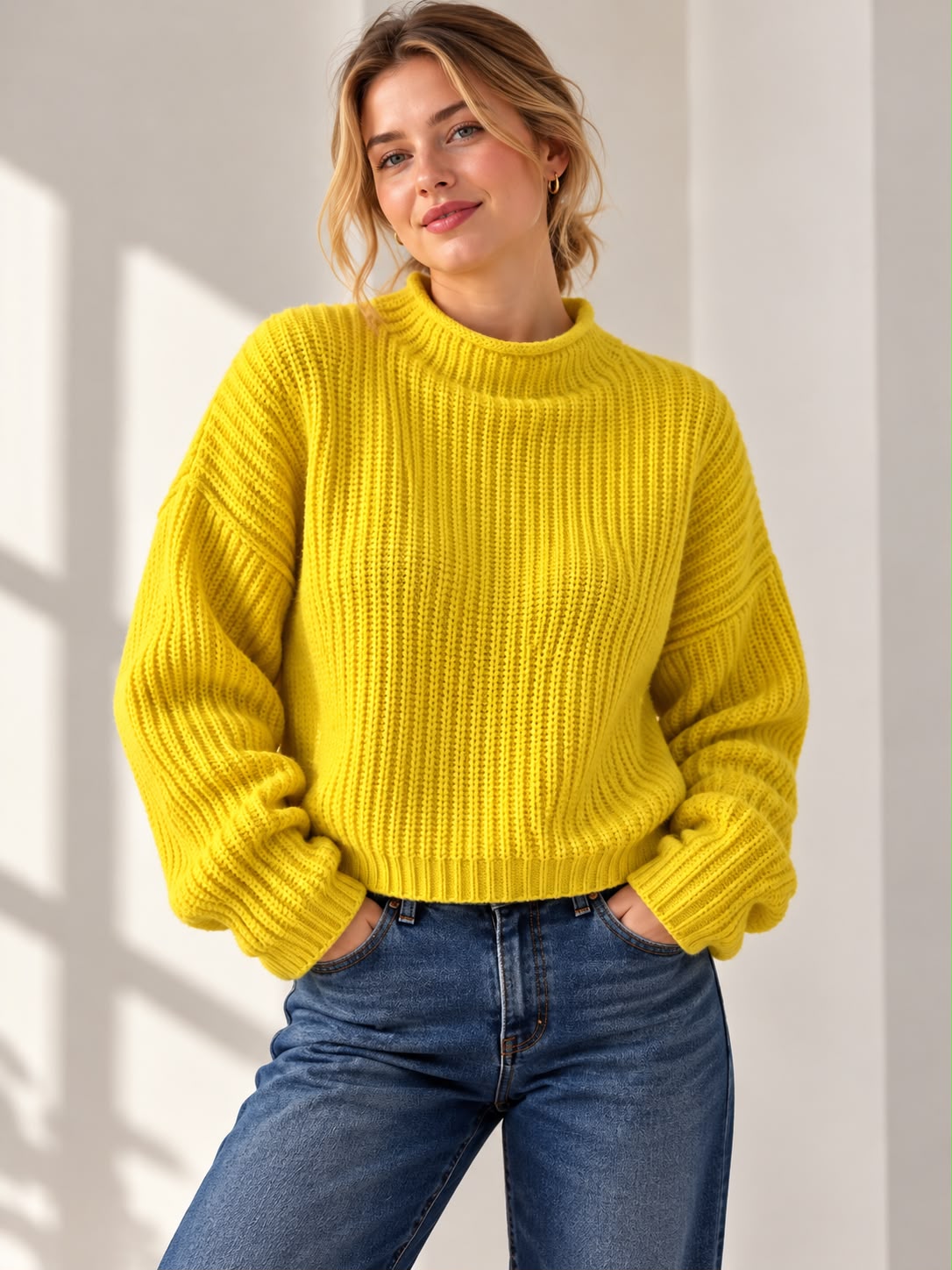 Maglione Spalle Cadenti