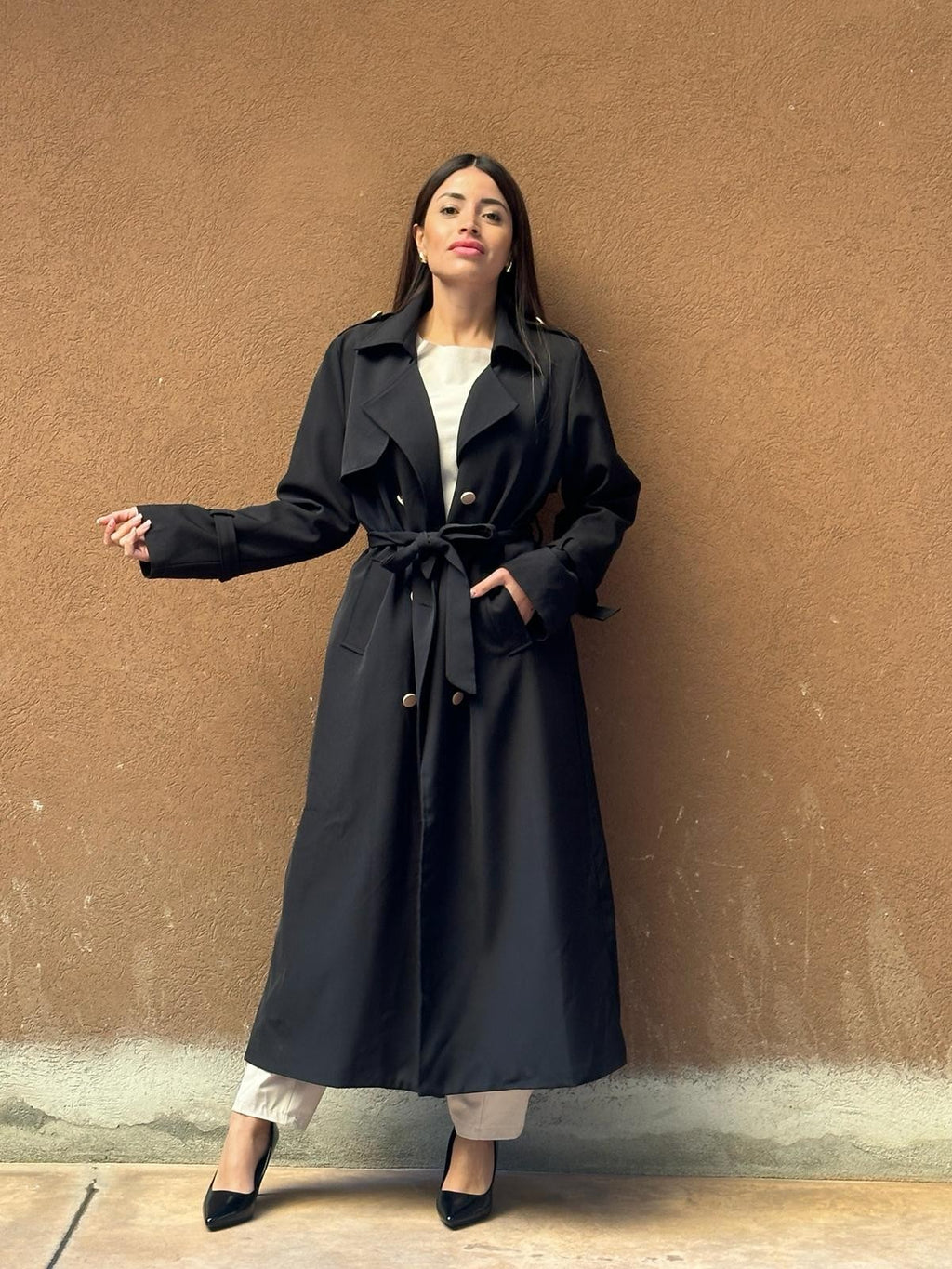 Trench Lady lungo