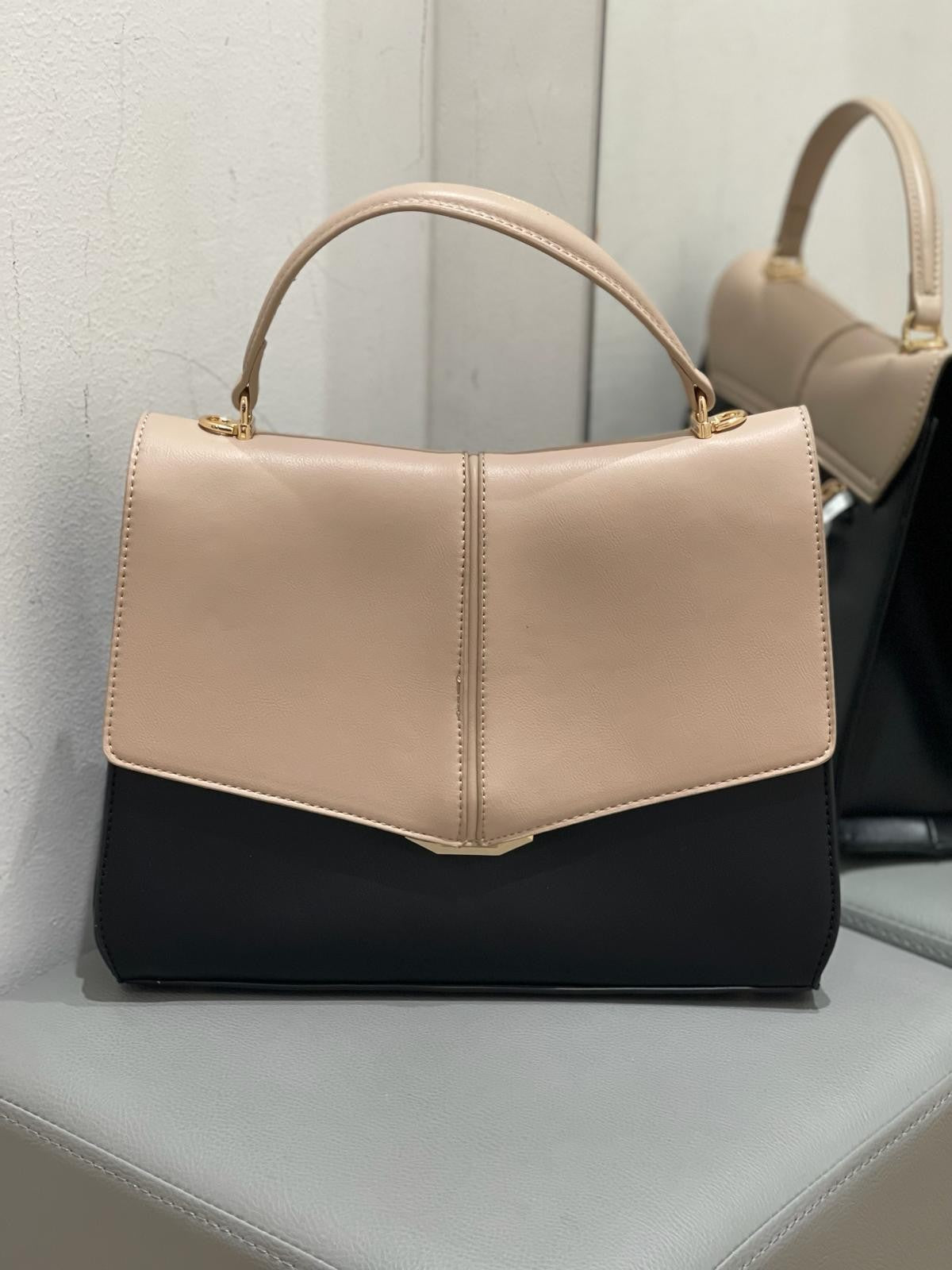 Borsa bicolore