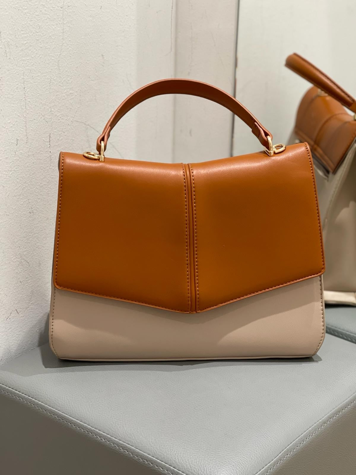 Borsa bicolore