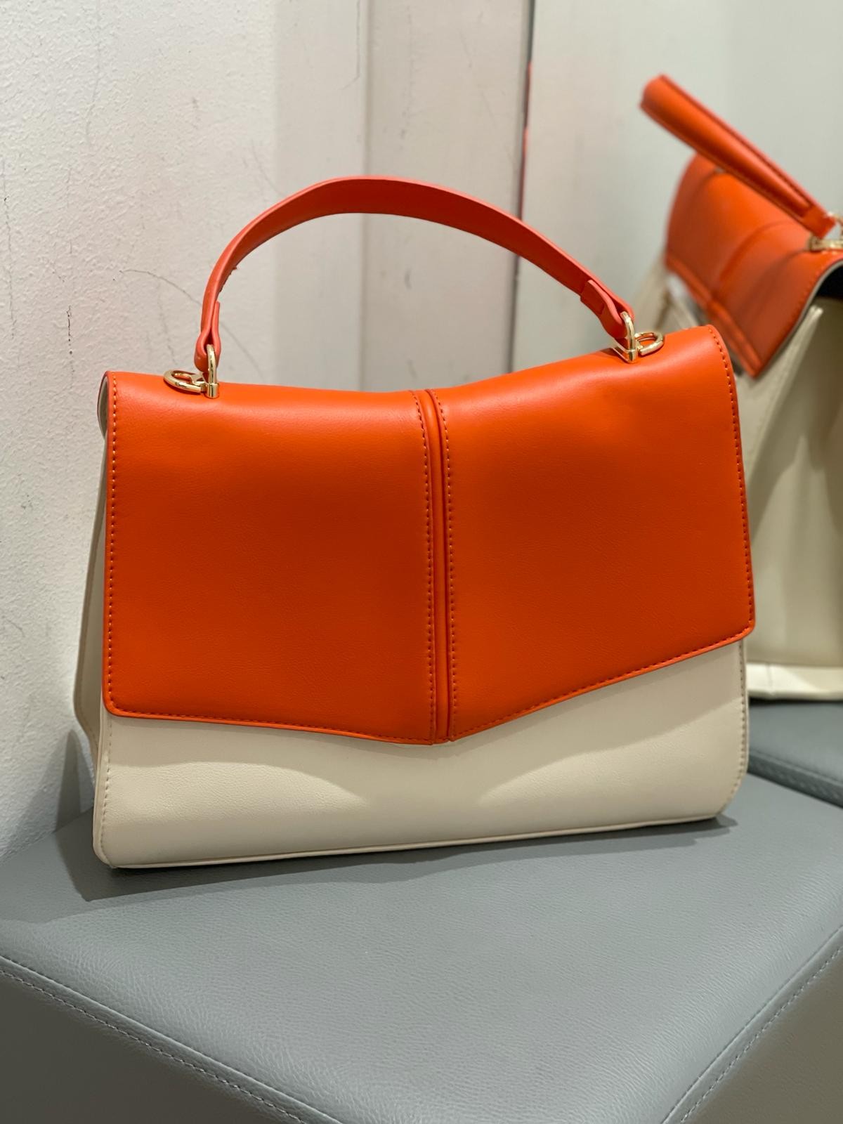 Borsa bicolore