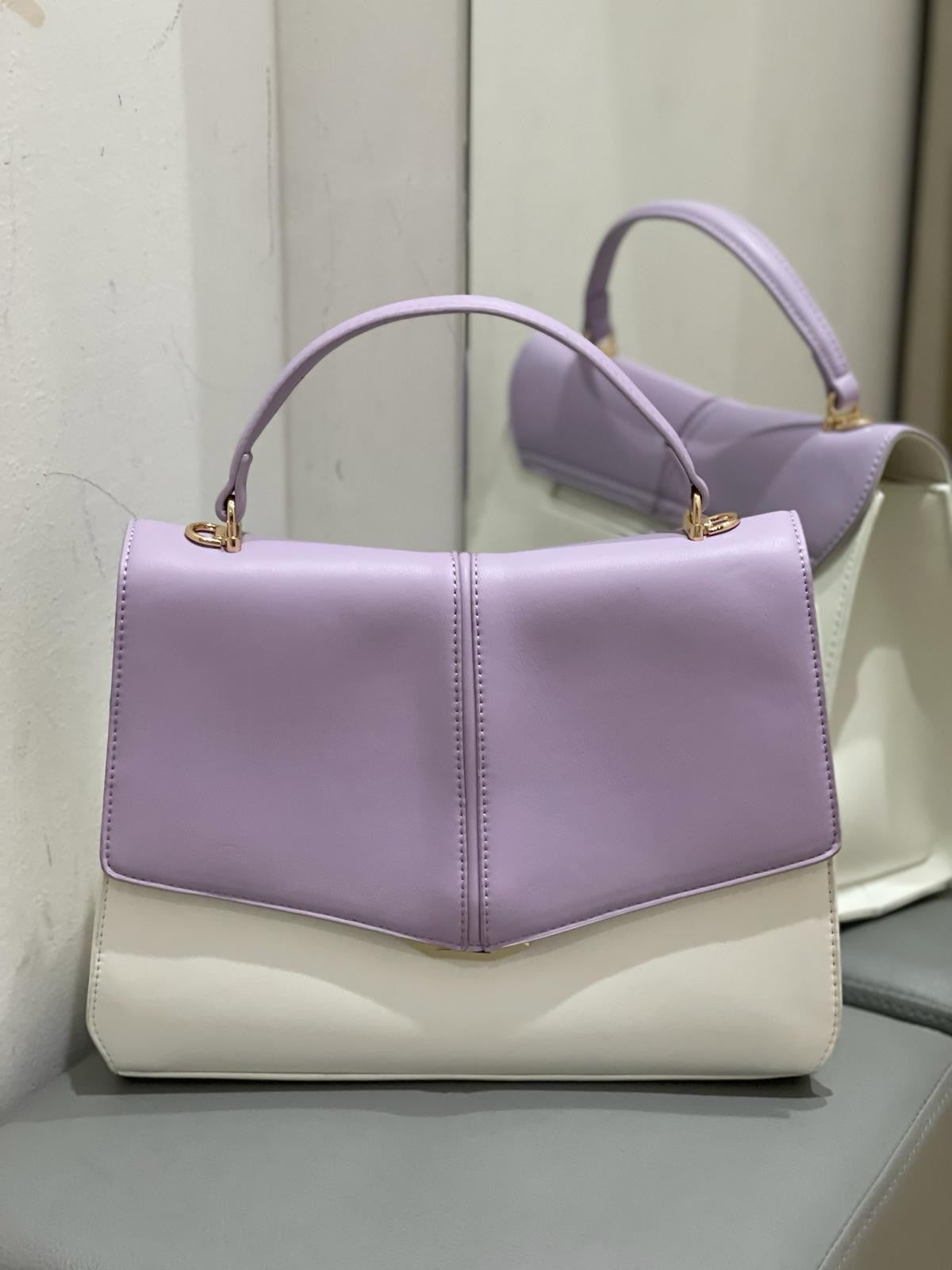 Borsa bicolore