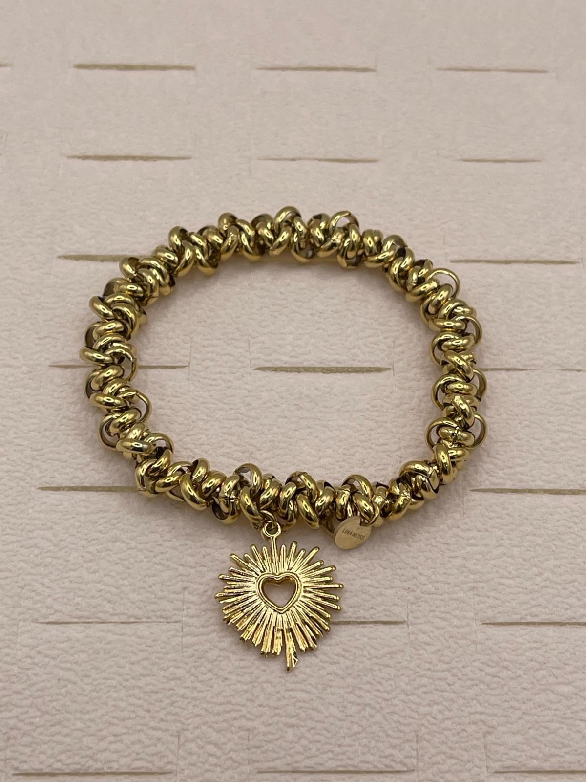 BRACCIALETTO A RONDELLE ACCIAIO