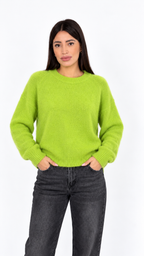 Maglione girocollo alpaca
