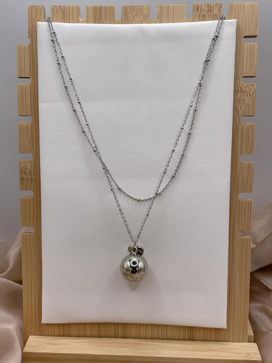 COLLANA CHIAMA ANGELI ACCIAIO