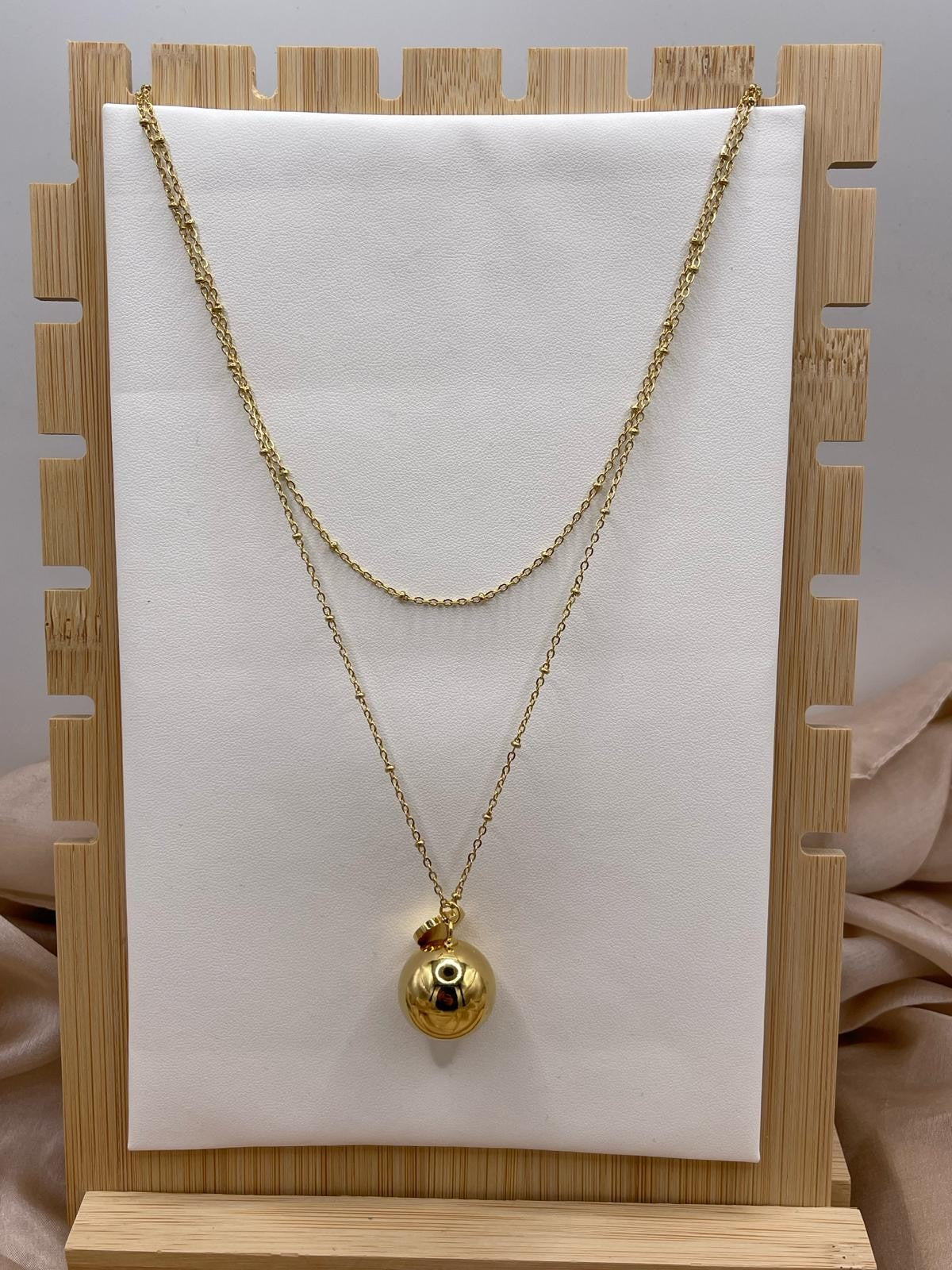 COLLANA CHIAMA ANGELI ACCIAIO