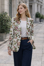 Giacca Blazer Floreale