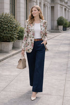 Giacca Blazer Floreale