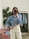 Giacca Denim Corta