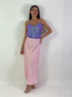 Canotta in paillettes