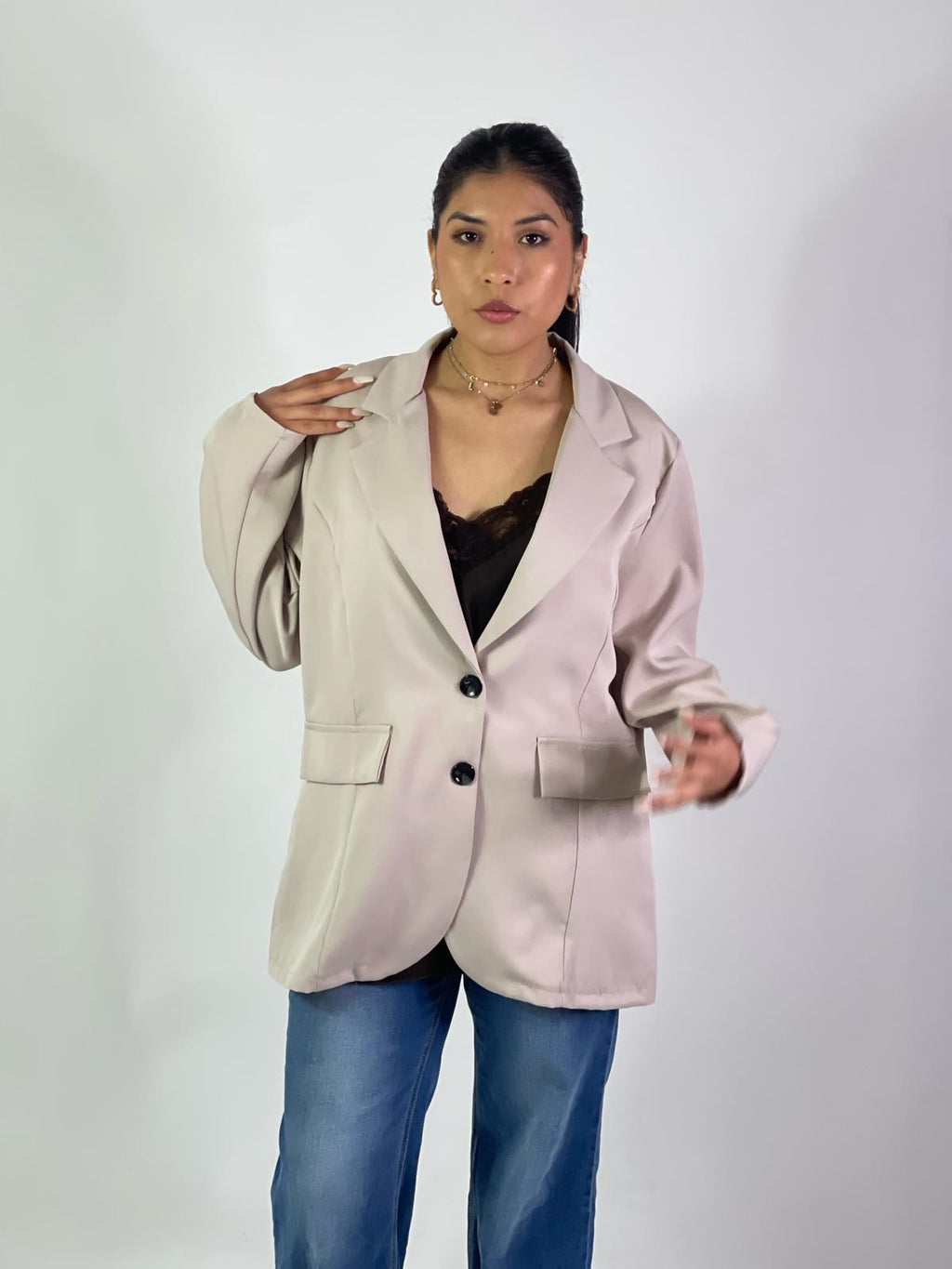 Blazer basic curvy
