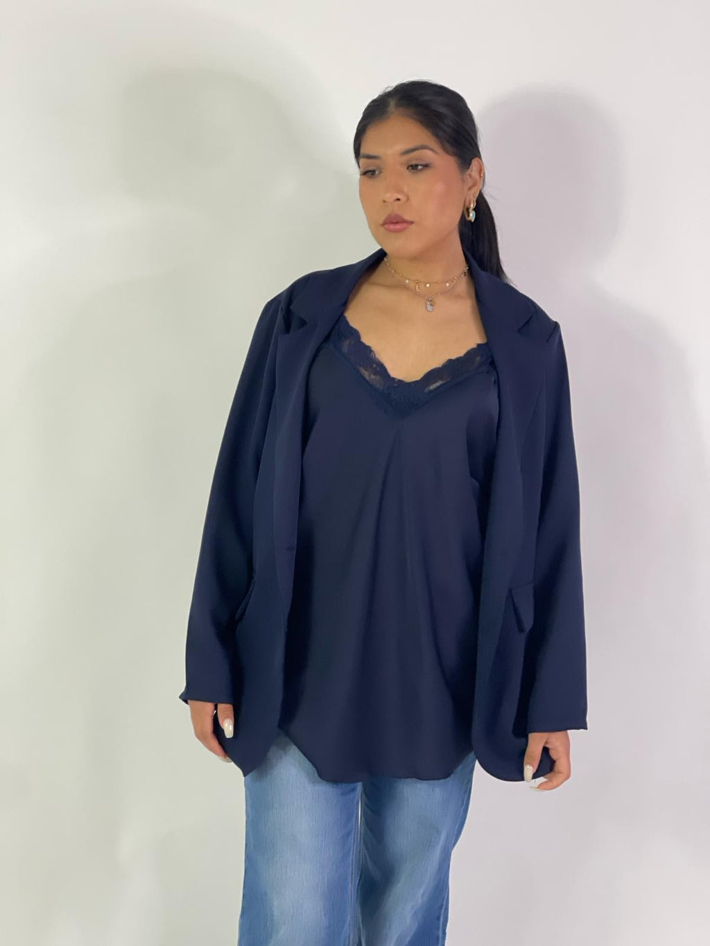 Blazer basic curvy