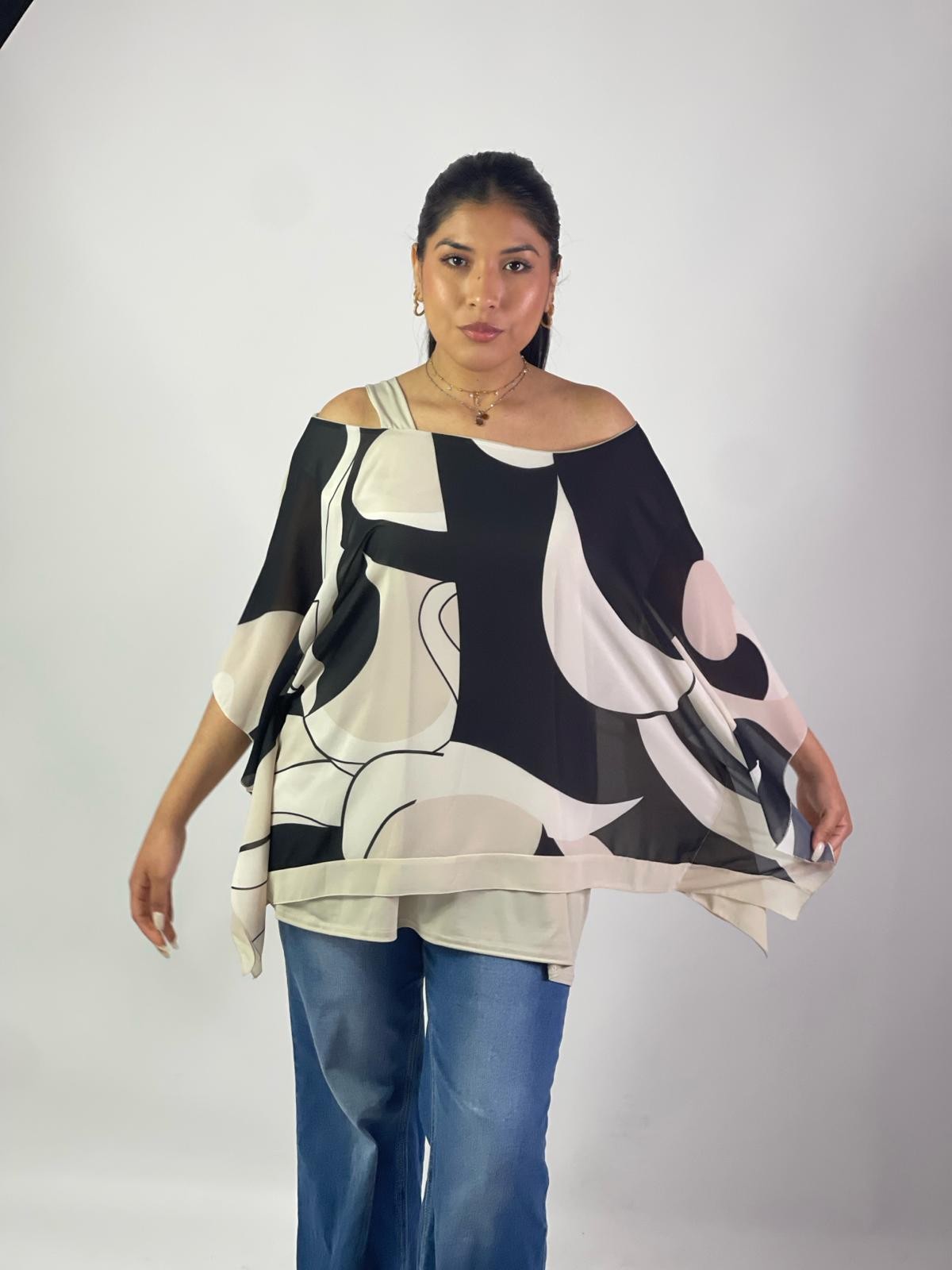 Maglia manica pippistello over