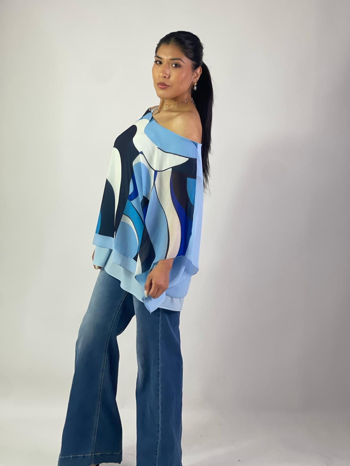 Maglia manica pippistello over